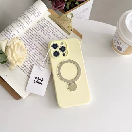 K22556 《Color Loop Ring Case》カラーループリングiPhoneケース