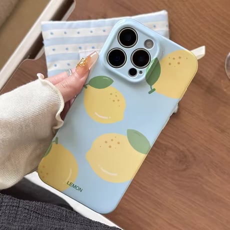 S74872 フレッシュレモンのiPhoneケース
