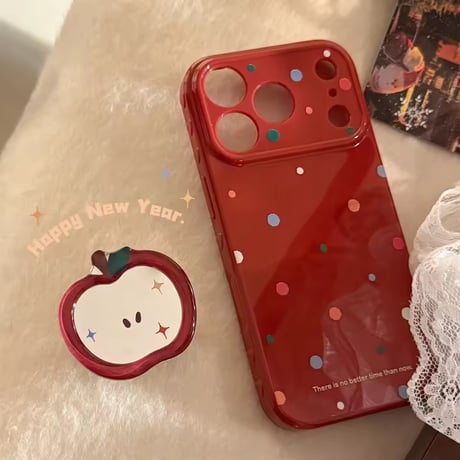 K23166 アップルグリップ付きiPhoneケース