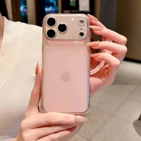 L62412 カラーフレーム MagSafe対応iPhoneケース