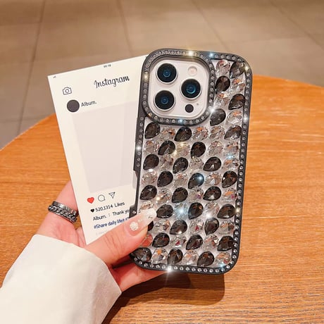 L62273 ジュエルビジューiPhoneケース