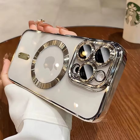 L62226 MagSafe対応リングフレームデザインのiPhoneケース