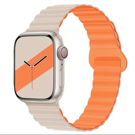 N00125 ツートンマグネットループ Apple Watchバンド