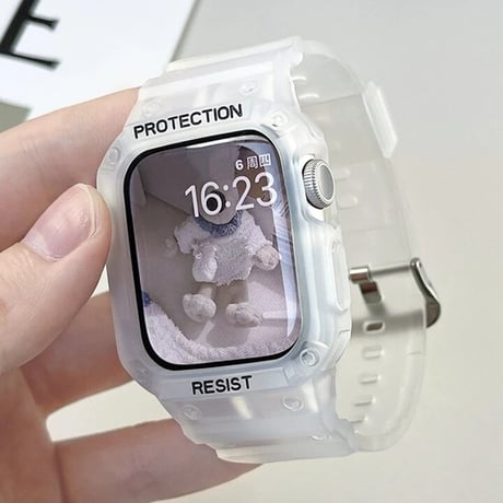 N00105 ホワイトプロテクト Apple Watchベルト