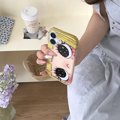 S75564 ドーリーアイズガール iPhoneケース