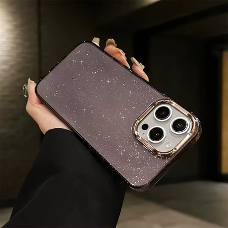 L62113 スターダストグリッターiPhoneケース