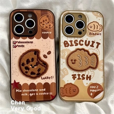 S74420 クッキー＆たい焼き iPhoneケース