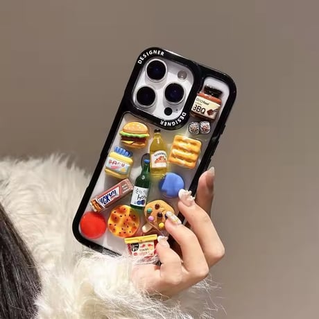 S75545 ミニチュアフードiPhoneケース