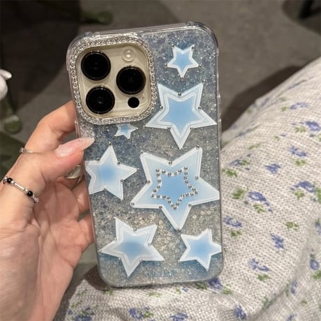S74683 きらめく星空のiPhoneケース