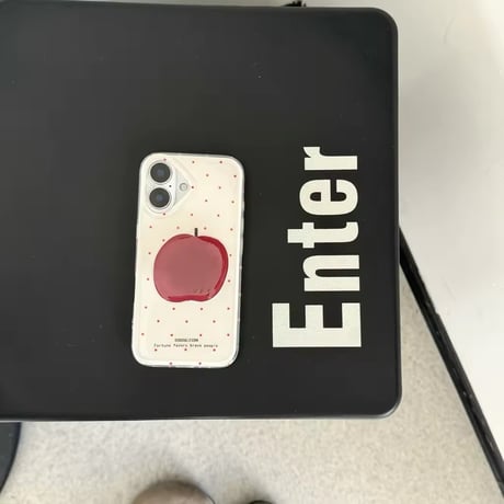 K22704 アップルグリップ付きiPhoneケース