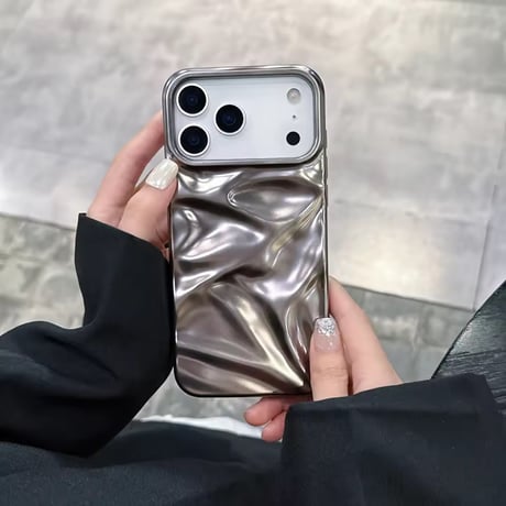 S75049 メタリッククラッシュ iPhoneケース