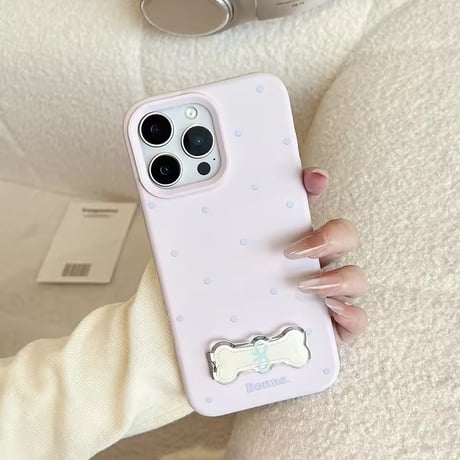 K22883 ぽてっとアニマルポルカ iPhoneケース