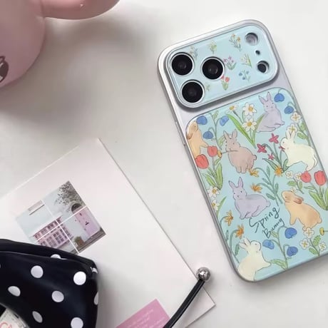 S75431 スプリングバニーガーデン iPhoneケース