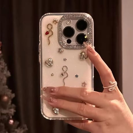 S74478 ジュエリードロップ iPhoneケース