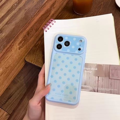 S75498 カラードットiPhoneケース