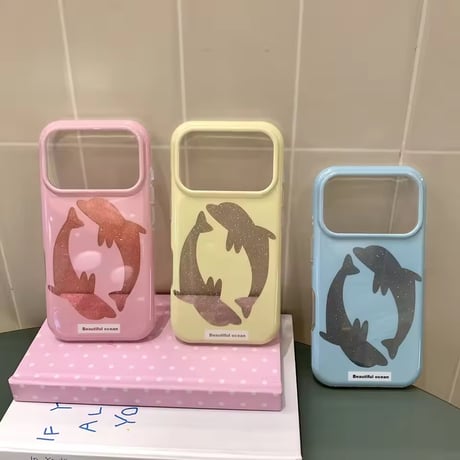 S75630 ドルフィンスイム iPhoneケース