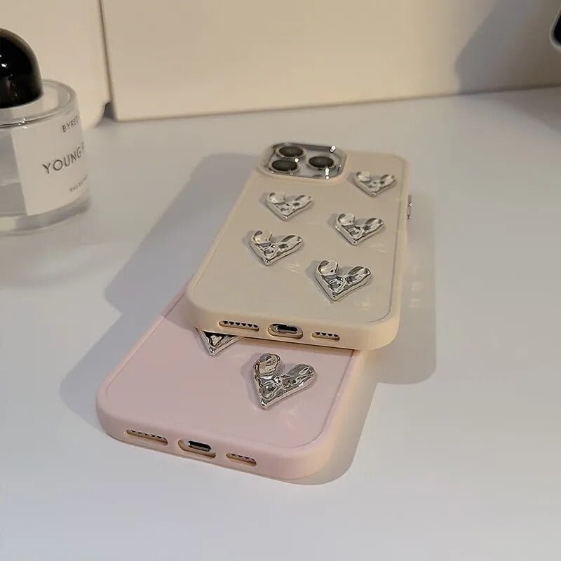 S73813 SILVER LOVE - キラキラ輝く大人可愛いiphoneケース | na