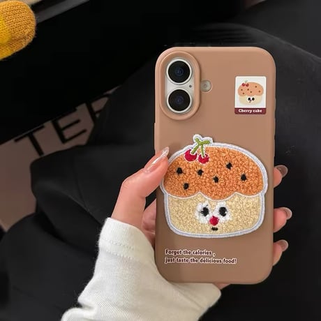 S74469 ふわもこスナックiPhoneケース