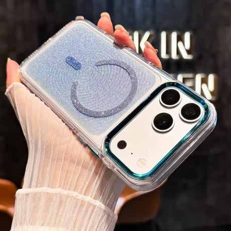 S75570 キラめきリングデザイン MagSafe対応 iPhoneケース