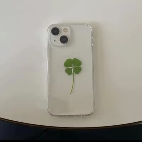 L62160 しあわせクローバーのiPhoneケース