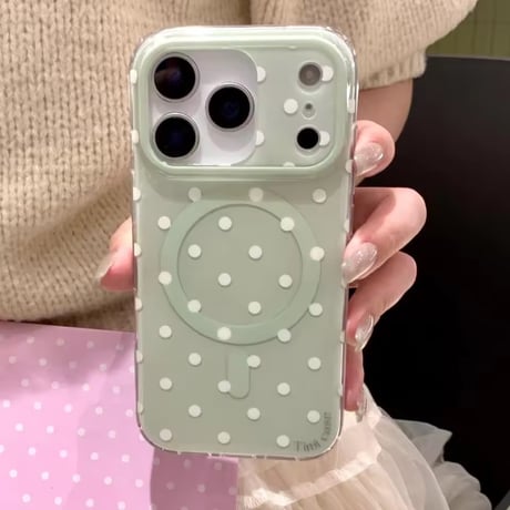 S75648 カラードット MagSafe対応iPhoneケース