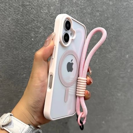 K22829 MagSafe対応マカロンカラーコード付きiPhoneケース
