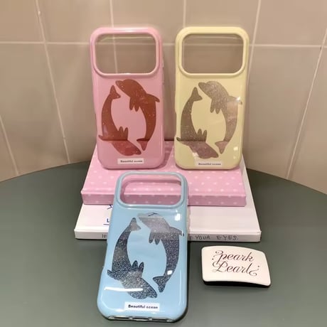 S75630 ドルフィンスイム iPhoneケース