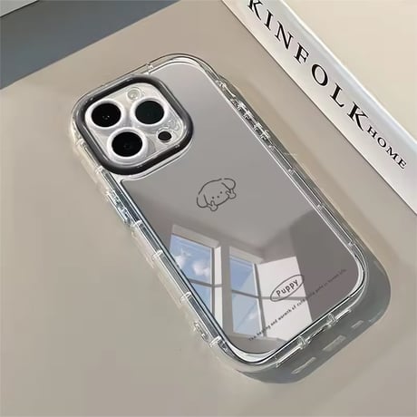 K23112 ゆるアニマルミラーiPhoneケース