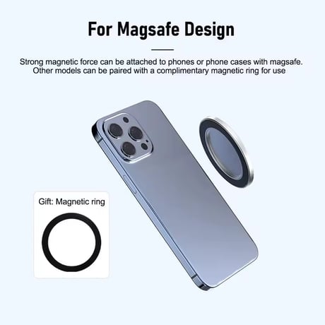 P0354 MagSafe対応 凸面ビューティーミラー