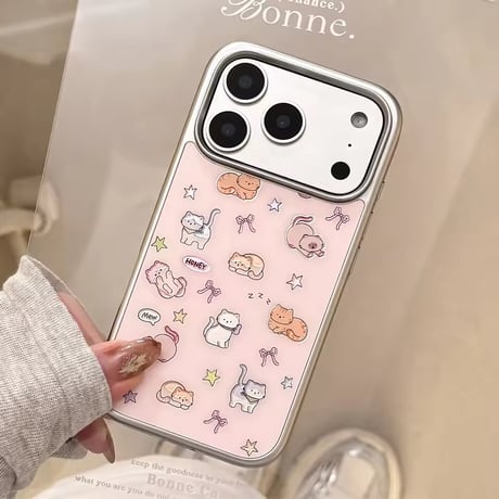 S75625 おやすみにゃんこ iPhoneケース