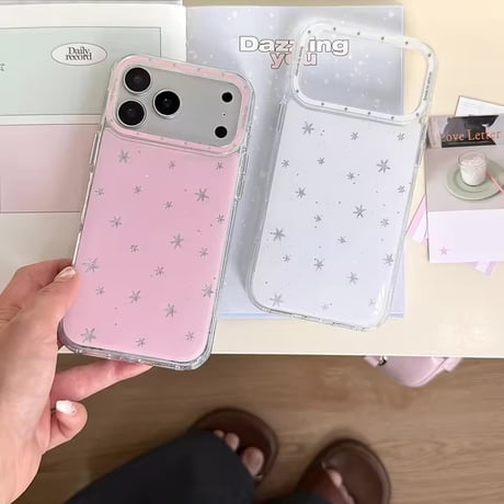 S75458 スタードットデザインiPhoneケース