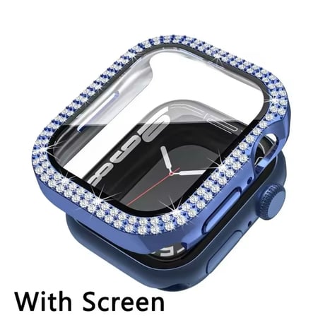 N00140 キラキラフレーム Apple Watchカバー