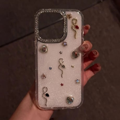 S74478 ジュエリードロップ iPhoneケース