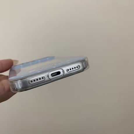 S75562 スターカットドット iPhoneケース
