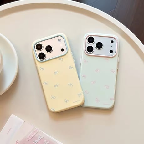 S75678 プチリボンパステル iPhoneケース