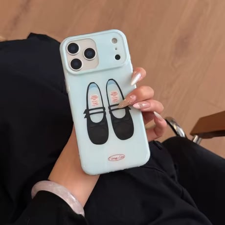 S75501 バレエシューズデザインiPhoneケース