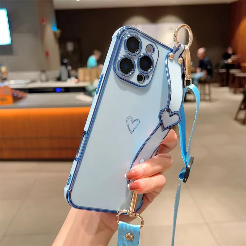 K22771 ハートショルダー付きiPhoneケース | nanomita