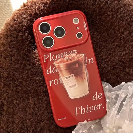 K23057 カフェモード ソケット付きiPhoneケース