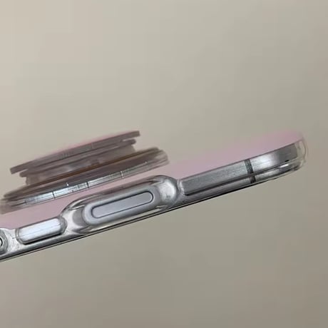 K23142 Ti amo MagSafeグリップ付きiPhoneケース