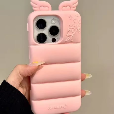 S74699 Angel Wing Puffy iPhoneCase