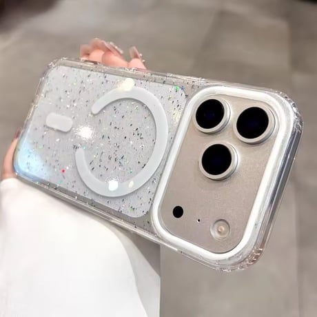 L62340 グリッターライン MagSafe対応 iPhoneケース