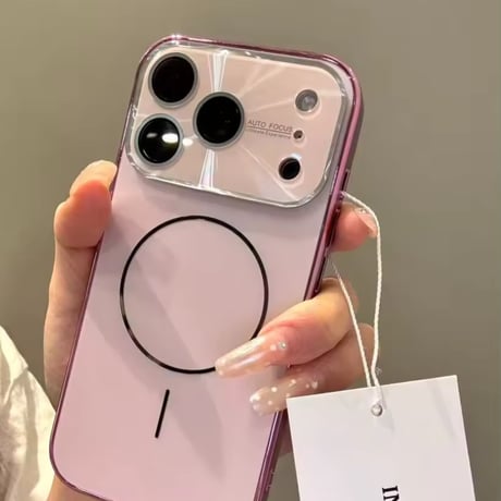 S75082 ツヤめきカメラカバー MagSafe対応 iPhoneケース