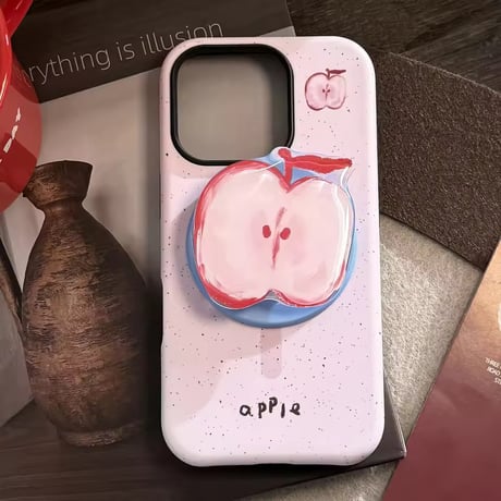 K22933 フルーツポップソケット付き iPhoneケース