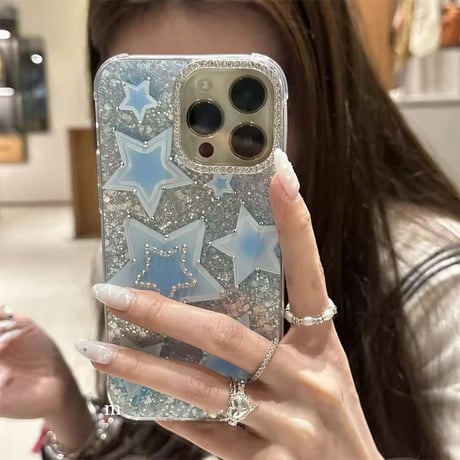 S74683 きらめく星空のiPhoneケース