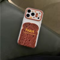 S75682 こんがりトースト iPhoneケース