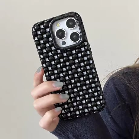 S74780 ぷっくりマカロン立体iPhoneケース