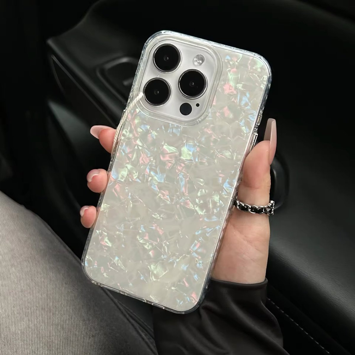 S74207 シェルパールiPhoneケース | nanomita