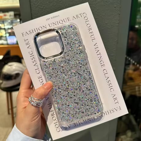 S74976 フルグリッター iPhoneケース
