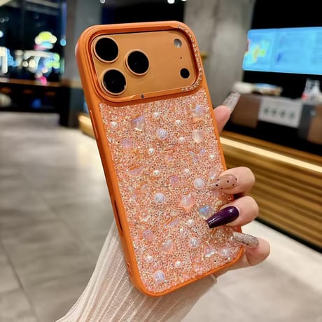 S75326 スタービジュー グリッター iPhoneケース