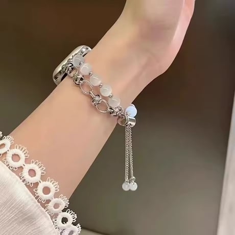 N00210 ジュエルビーズ Apple Watchブレスレットバンド